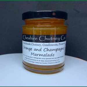 Cheshire Chutney Co Orange Marmalade with Champagne