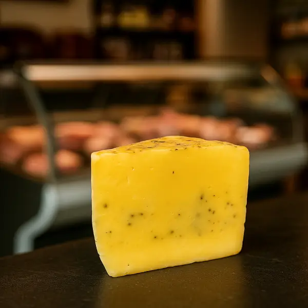 Fowler’s Sage Derby cheese