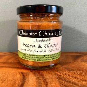 Cheshire Chutney Co Peach and Ginger Chutney