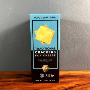 Paul and Pippa Smoked Salt Traditional Crackers 130g