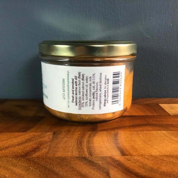 The Cheese Shop Nantwich Salmon Terrine with Dill 180g - Image 3