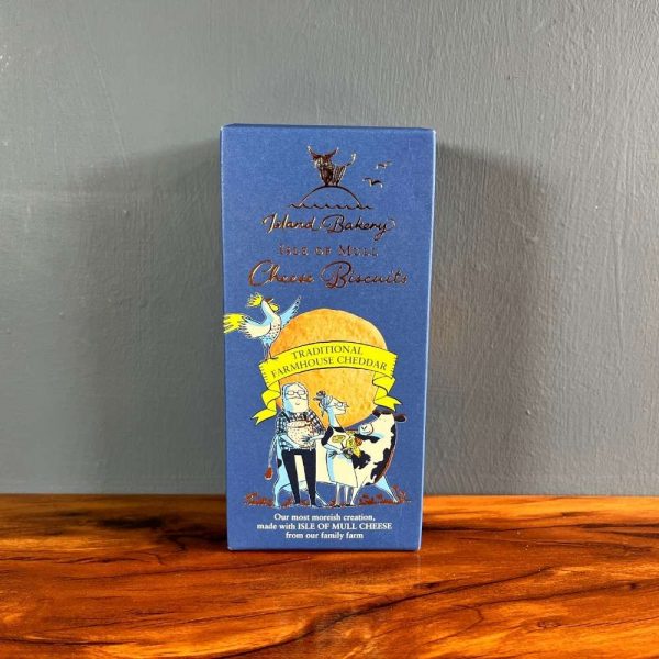Island Bakery Traditional Farmhouse Cheddar Cheese Biscuits 100g