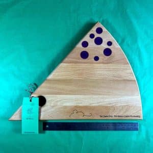 Wedge-Shaped Cheese Board - Large