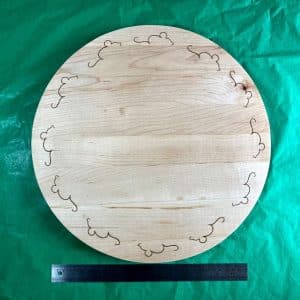 Circular Mouse Cheese Board - Large