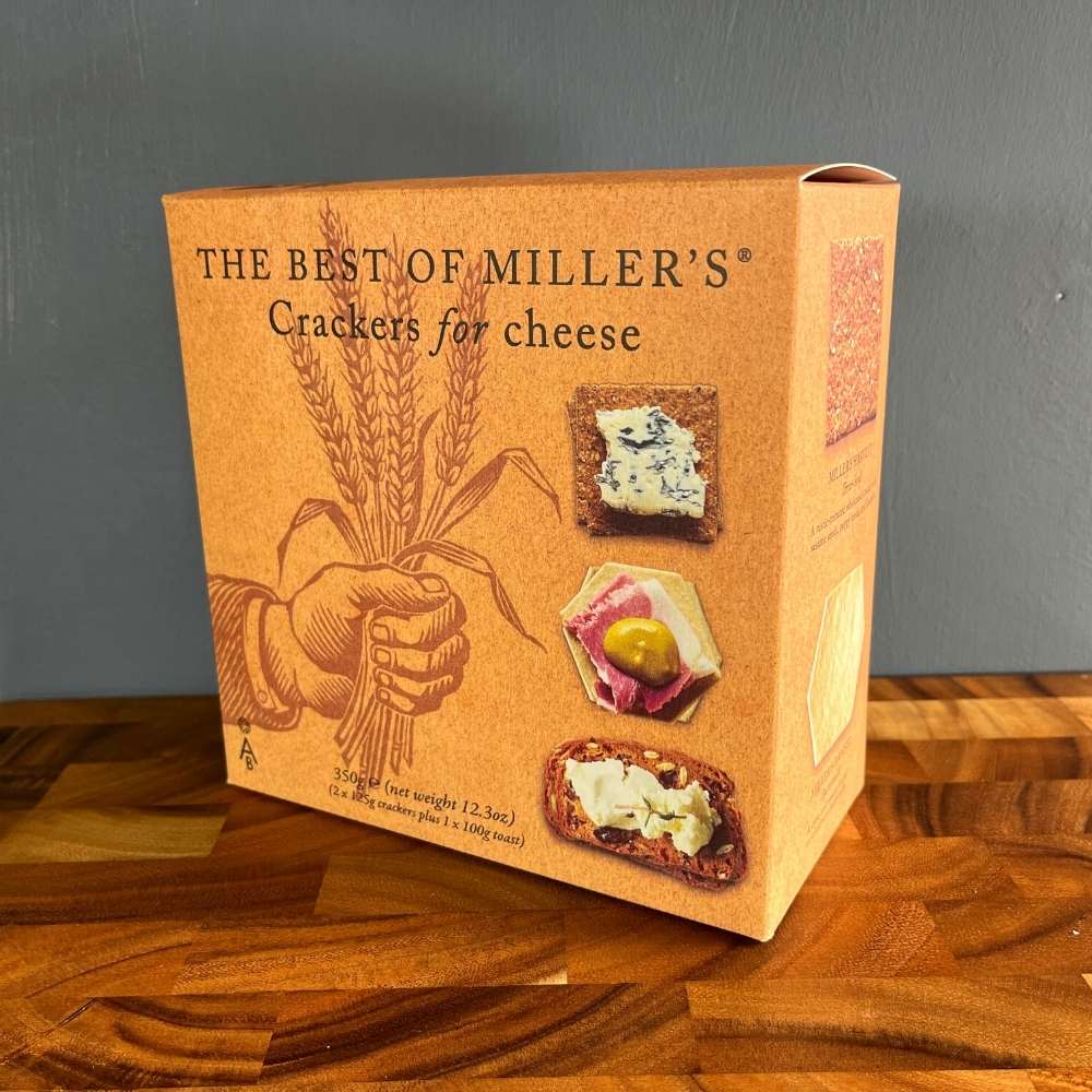 The Best Of Miller's Crackers For Cheese 350g The Cheese Shop