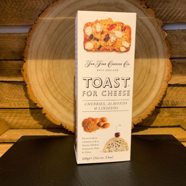 The Fine Cheese Co Toast for Cheese Cherries, Almonds and Linseeds
