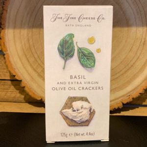 The Fine Cheese Co Basil and Extra Virgin Olive Oil Crackers