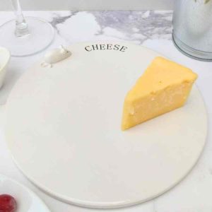 Ceramic Cheese Plate with Mouse - Circle 20cm