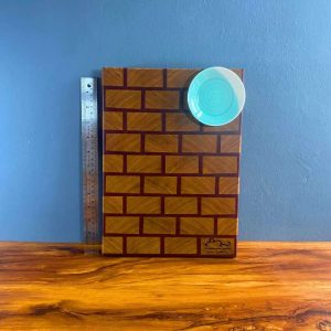 Rectangular Cheese Board with Ceramic Dish