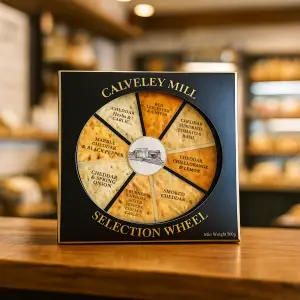 Calveley Mill Selection Cheese Wheel 800g