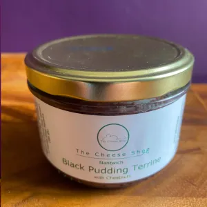The Cheese Shop Black Pudding Terrine with Chestnuts 180g