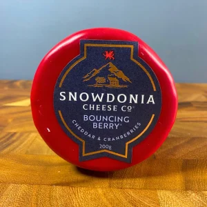 The Snowdonia Cheese Co. Bouncing Berry Cheddar Cheese Truckle with Cranberries 200g