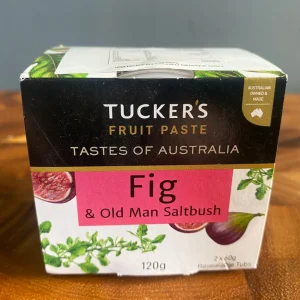 Tucker's Fig Fruit Paste with Old Man Saltbush - 2 x 60g resealable pots