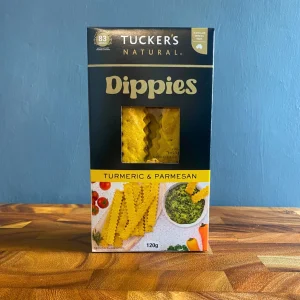 Tucker's Natural Dippies with Turmeric and Parmesan