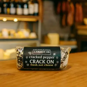 I AM NUT OK Vegan Cracked Pepper Crack On Artisan Not Cheese 120g cheese