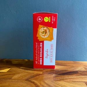 Ines Rosales Paprika Savoury Olive Oil Crackers 126g