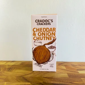 Cradoc's Cheddar and Onion Chutney Crackers
