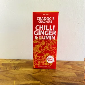 Cradoc's Gluten Free Chilli Ginger and Cumin Crackers