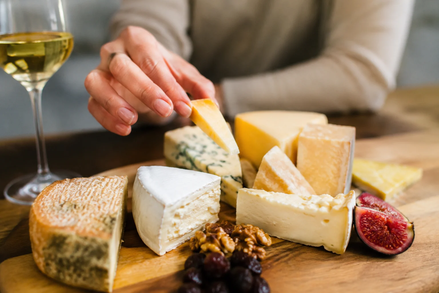 Not sure what cheese suits your taste? We can help 1 Cheese Tasting