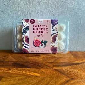 Goats' Cheese Pearls with Fig 90g