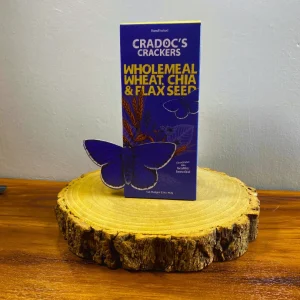 Cradoc's Wholemeal Wheat, Chia and Flax Seed Crackers