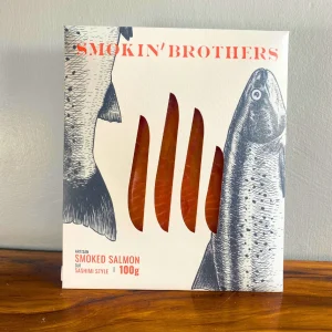Smokin' Brothers Smoked Salmon 'Sashimi' Style Belly Slices - 100g